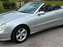 Silver Begagnad 2004 Mercedes CLK200 Avantgarde Cab | 89 000 kr (Marknadspris)