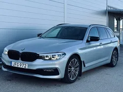 Silver Begagnad 2018 BMW 520 Sport Line Kombi | 219 500 kr (Marknadspris)