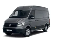 Grå (indiumgrå metallic) Ny 2025 VW Crafter Van | 764 810 kr (Marknadspris)