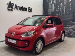 Röd Begagnad 2014 VW up! Halvkombi | 59 900 kr (Marknadspris)