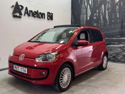 Röd Begagnad 2014 VW up! Halvkombi | 59 900 kr (Marknadspris)
