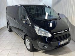 Svart Begagnad 2016 Ford Transit Custom Van | 119 900 kr (Bra pris)