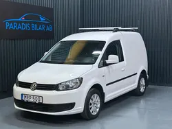 Vit Begagnad 2013 VW Caddy Minibuss | 74 900 kr (Marknadspris)