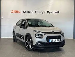 Grå Begagnad 2021 Citroën C3 Feel Halvkombi | 114 900 kr (Bra pris)