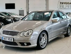 Silver Begagnad 2004 Mercedes C55 AMG Avantgarde Sedan | 249 000 kr