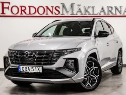 Shimmering silver Begagnad 2023 Hyundai Tucson N Line SUV | 429 900 kr (Marknadspris)