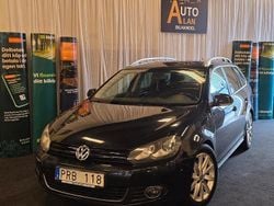 Svart Begagnad 2010 VW Golf VI GT Kombi | 39 900 kr (Marknadspris)