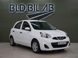 Vit Begagnad 2014 Nissan Micra Halvkombi | 89 900 kr (Lite dyr)
