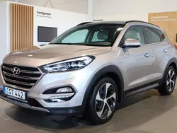 Ljusbrun (white sandmetallic) Begagnad 2017 Hyundai Tucson Premium SUV | 199 900 kr (Marknadspris)