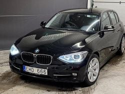 Svart Begagnad 2011 BMW 116 Sport Line Halvkombi | 85 800 kr (Lite dyr)