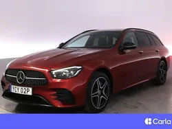 Röd Begagnad 2022 Mercedes E300 AMG Kombi | 444 900 kr (Marknadspris)
