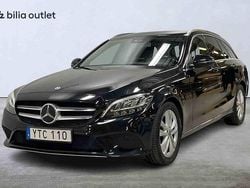 Svart Begagnad 2019 Mercedes C220 Kombi | 229 900 kr