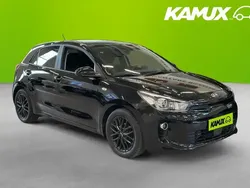 Svart Begagnad 2019 Kia Rio Halvkombi | 144 900 kr (Marknadspris)