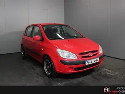 Röd Begagnad 2006 Hyundai Getz Halvkombi | 17 900 kr (Marknadspris)