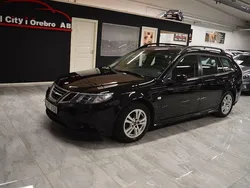 Svart Begagnad 2008 Saab 9-3 Kombi | 67 990 kr (Marknadspris)