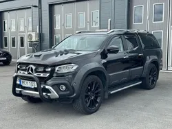 Svart Begagnad 2019 Mercedes X350 Pickup | 409 900 kr (Marknadspris)