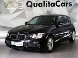 Svart Begagnad 2012 BMW 118 Halvkombi | 104 900 kr (Marknadspris)