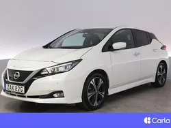 Flerfärgad (vit) Begagnad 2022 Nissan Leaf 360º Halvkombi | 189 900 kr (Marknadspris)