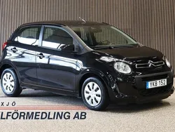 Svart (svartmetallic) Begagnad 2016 Citroën C1 Halvkombi | 79 900 kr
