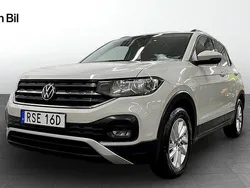 Grå (ascot grey) Begagnad 2022 VW T-Cross Life SUV | 184 900 kr (Marknadspris)