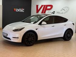 Vit Begagnad 2022 Tesla Model Y Performance SUV | 399 800 kr (Bra pris)