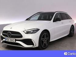 Vit Begagnad 2023 Mercedes C300e AMG Kombi | 419 900 kr (Marknadspris)