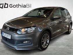 Mörkgrå Begagnad 2017 VW Polo R-line Halvkombi | 124 900 kr (Dyr)