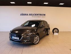 Grå Begagnad 2016 Mazda 3 Inclusive Halvkombi | 159 900 kr (Marknadspris)