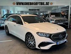 Vit Begagnad 2023 Mercedes E300 AMG line Kombi | 599 500 kr (Bra pris)