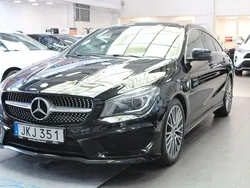 Svart Begagnad 2015 Mercedes CLA200 Shooting Brake AMG Kombi | 149 900 kr (Bra pris)