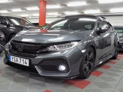 Mörkgrå (grå) Begagnad 2018 Honda Civic Sport Halvkombi | 214 500 kr (Bra pris)