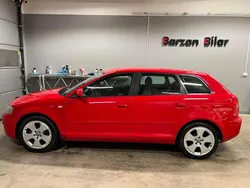 Röd Begagnad 2007 Audi A3 Sportback Comfort Halvkombi | 29 500 kr (Marknadspris)