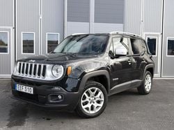 Svart Begagnad 2016 Jeep Renegade Limited SUV | 128 000 kr (Lite dyr)