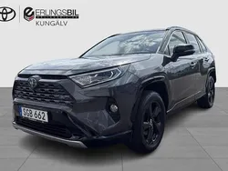 Grå Begagnad 2021 Toyota RAV4 Hybrid Style SUV | 329 900 kr (Marknadspris)