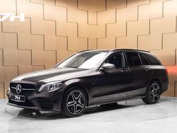 Grå Begagnad 2020 Mercedes C300e AMG line Kombi | 419 000 kr