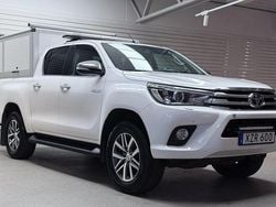 Vit Begagnad 2016 Toyota HiLux Pickup | 259 000 kr (Marknadspris)