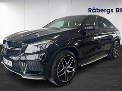 Svart Begagnad 2017 Mercedes GLE43 AMG AMG Sportkupé | 469 800 kr