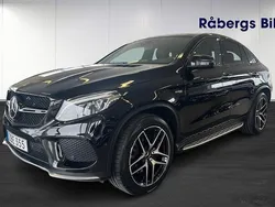 Svart Begagnad 2017 Mercedes GLE43 AMG AMG Sportkupé | 469 800 kr