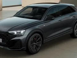 Grå Ny 2024 Audi Q8 S-Line SUV | 1 177 000 kr (Lite dyr)