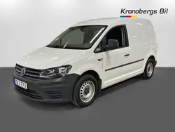Vit Begagnad 2017 VW Caddy Minibuss | 114 900 kr (Marknadspris)