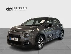 Grå Begagnad 2021 Citroën C3 PureTech Halvkombi | 139 000 kr (Marknadspris)