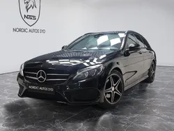 Svart Begagnad 2016 Mercedes C220 AMG Kombi | 179 900 kr (Marknadspris)