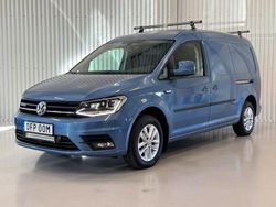 Blå Begagnad 2020 VW Caddy Maxi Minibuss | 139 900 kr (Bra pris)