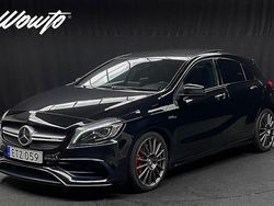 Svart Begagnad 2017 Mercedes A45 AMG AMG Halvkombi | 299 800 kr (Bra pris)
