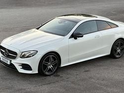 Vit Begagnad 2017 Mercedes E400 Sportkupé | 395 000 kr (Marknadspris)