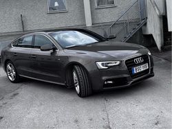 Grå Begagnad 2014 Audi A5 Sportback Halvkombi | 139 900 kr (Marknadspris)