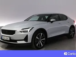 Silver Begagnad 2022 Polestar 2 Plus Sedan | 372 900 kr (Bra pris)