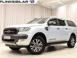 Grå (moondust silver metallic) Begagnad 2018 Ford Ranger Wildtrack Pickup | 299 900 kr (Marknadspris)