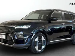 Svart (black) Begagnad 2021 Kia Soul EV Advance SUV | 204 900 kr (Bra pris)
