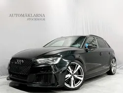 Svart Begagnad 2016 Audi RS3 Sportback Sport Halvkombi | 389 000 kr (Marknadspris)